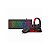 Teclado Redragon + Kit S148 Eng 4 Em 1 Mouse + Fone de Ouvido + Mousepad - Imagem 1