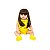 Boneca Bebê Reborn V-44 - 55 cm - Silicone - Roupa Amarela - Imagem 1