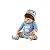 Boneca Bebê Reborn V-48 - 55CM - Silicone - Roupa Cachorrinho - Imagem 1