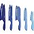 Jogo de Facas Cuisinart Advantage Oceanware - C55W-10POC (10 peças) - Imagem 1