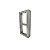 Caixa de Montagem Dupla para Interfone Hikvision DS-KD-ACW2/s - Imagem 1