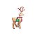 Figura Decorativa Natalina de Renda 38X24X74 CM - Imagem 1