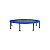 Trampolim Fitness 48" com Pés Antiderrapantes Azul - Imagem 1