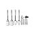 Jogo de Utensílios Cuisinart CTG-14-6PTC Fusion Pro SS - 6 Peças - Imagem 1