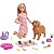 Boneca Barbie e Cachorrinhos Recém-Nascidos Mattel - HCK74/HCK75 - Imagem 1