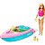 Boneca Barbie e lancha Mattel - GRG30 - Imagem 1