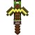 Minecraft Pico Dorado Mattel JCV18 - Imagem 1