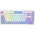 Teclado Gamer Redragon Ucal Max K673WBP-RGB-MAX (Inglês - 3 Modos) Mint Mambo - Imagem 1