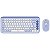 Teclado e Mouse sem fio Logitech Pop Icon Combo Bluetooth 920-013054 - Imagem 1