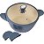 Panela Doral Kitchen Di Burano Dots 28 cm / 6 Litros - Azul - Imagem 1