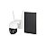 Câmera de Segurança IP S40-4G-G - 3MP - Wi-Fi - 2 Antenas - com Painel Solar - Branco e Preto - Imagem 1