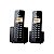 Telefone Sem Fio Panasonic KX-TGB112 2 Bases - Preto - Imagem 1