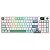 Teclado Gamer Mecânico Redragon Galatin Pro K719WG-RGB PRO BT 2.4GHz - Imagem 1