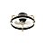 Ventilador de Teto Satellite A-FAN7101 - 55W - com Luminária - Bivolt - Preto e Dourado - Imagem 1