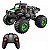 Carro de Controle Remoto 2.4 GHZ 333 Best Truck Monster 98 Crazon 333-DJ19164 - Verde, Preto - Imagem 1