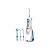 Irrigador Bucal Waterpik Cordless Plus Water Flosser WP-450E2 com 2 Níveis de Pressão 200 ML Recarregável - Branco/Azul - Imagem 1