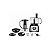 Multiprocessador Mondial Turbo Chef MPN-01BF - 1000W - 2.1L - 9 Em 1 - 220V - 50/60HZ - Preto - Imagem 1