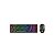 Kit Teclado e Mouse USB Redragon S136 RGB Sem Fio Preto - Imagem 1