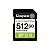 Cartão de Memória SD Kingston Canvas Select Plus 512GB 150MBS - SDS3/512GB - Imagem 1