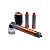Kit Modelador de Cabelo Enzo Professional EN-4131 4 Em 1 2200 W 220V - Cinza/Laranja - Imagem 1