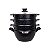 Panela a Vapor Antiaderente Multicamadas Ucc Life, 28 CM, Preta - Imagem 1