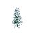 Árvore de Natal Tipo Pinho Artificial com Efeito Nevado 1,2M - Imagem 1