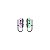 Controle Nintendo Switch Joy-Con Sem Fio - Roxo / Verde (Hac-A-Jawaf) - Imagem 1