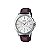 Relógio Casio MTP-V300L-7AUDF Analógico Masculino - Prata/Branco/Marrom - Imagem 1