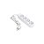 Tomada Inteligente Filtro de Linha Shelly Power Strip 4 GEN4 White - Imagem 1