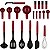 Jogo de Utensílios KitchenAid KQG494BXERG (20 peças) - Imagem 1