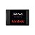SSD Sandisk Plus, 480GB, 2.5", SATA 3, Leitura 535MB/s, Gravação 445MB/s, SDSSDA-480G-G26 - Imagem 1