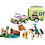 Jogo Lego Friends Cavalo e Potrinho Reboque - 42695 (279 peças) - Imagem 1