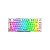 Teclado USB Redragon Elf Pro K649CT RGB Sem Fio Branco - Imagem 1