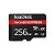 Cartão de Memória Micro SD Sandisk Express 880-650 MB/s U3 A1 256 GB (SDSQXFN-256G-GN4NN) - Imagem 1