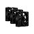 Cooler Corsair RS120 Max 120 MM PWM - Preto 3 Peças (CO-9050171-WW) - Imagem 1