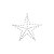 Estrela Decorativa KPM 014097 520 LED Branco Quente - Imagem 1