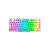 Teclado Gamer Redragon Elf Pro K649CT RGB Switch Translucent Custom Layout 78% Sem Fio Branco Transparente - Imagem 1