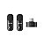 Microfone Sem Fio Boya MAGIC-06 USB-C Preto (2TX+1RX) (Sem Estojo de Carga) - Imagem 1