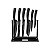 Jogo de Facas Cuisinart C77NS-7P 7 Peças Preto - Imagem 1