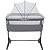 Berço Co-leito Premium Baby MM2322 Golf - Cinza - Imagem 1