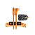 Kit Cabo USB-C para USB-C Tether Tools Tetherpro 10 GBPS + Placa de Travamento - Laranja 4.6 Metros (LLPC15RTG2-Org) - Imagem 1
