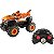 Caminhão Monster Hot Wheels Tiger Shark Controle Remoto 2.4GHz Escala 1:15 Mattel HGV87 - Imagem 1