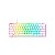 Teclado Razer Huntsman V3 Pro Mini 60% RGB USB Esports Gaming US Branco - RZ03-04991800-R3U1 - Imagem 1