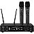 Microfone Sem Fio BLG UHF - UF-999 - Imagem 1