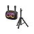 Caixa de Som Joog Pair 1000 130 W Bluetooth com Tripé - Preto - Imagem 1