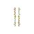 Brinco Swarovski 5705809 Gema - Imagem 1