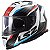 Capacete para Moto LS2 Storm FF800 - Tamanho M (57-58) - Preto/Branco - Imagem 1