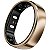 Anel Inteligente Smart RingConn Gen 2 Air Bluetooth Tamanho 8 - Areia Dourada - Imagem 1
