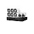 Kit DVR Hikvision 08CH KIT-7208HGHI-8CAM/CV - Imagem 1
