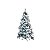 Árvore de Natal de 2,4 m de PE+PVC+PET com 1400 Ramos - Imagem 1